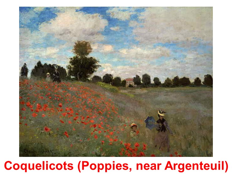 Coquelicots (Poppies, near Argenteuil)